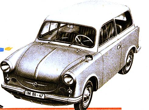 Trabant P50 Prospekt